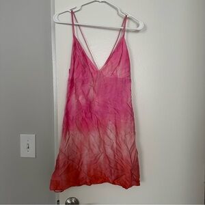 Pink Ombre Slip Dress